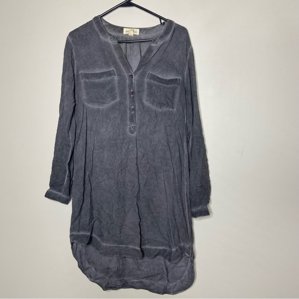 Cloth & Stone Long Sleeve Button Down Dress Size XS